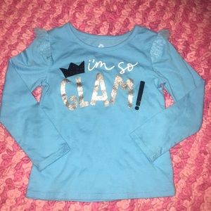 Toddler long sleeve tee size 4T